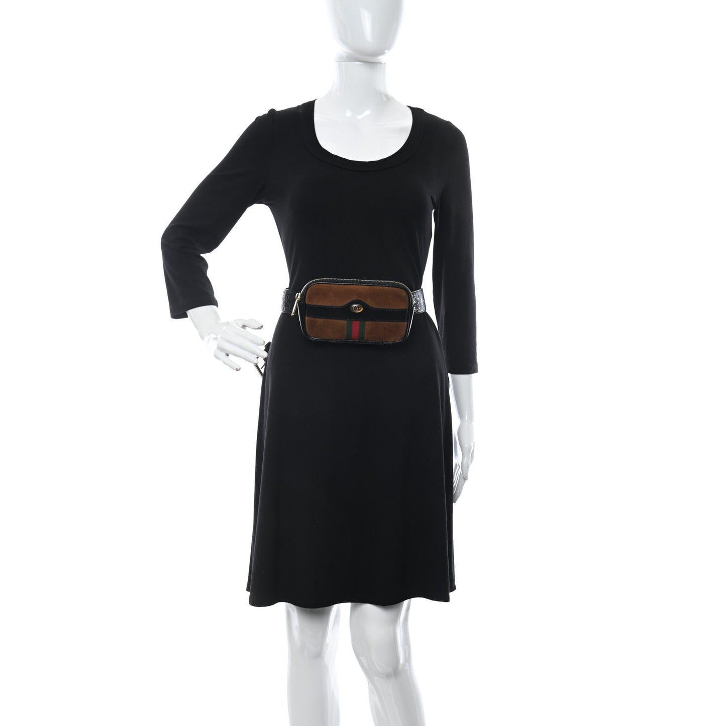 Suede Patent Ophidia Belted iPhone Case 105 42 Nocciola Black