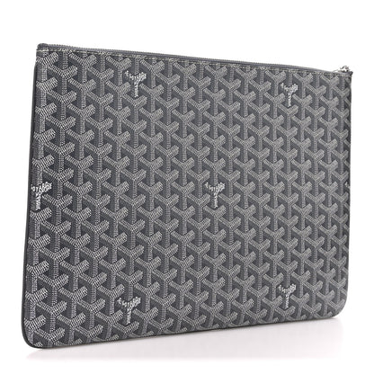 Goyard Goyardine Senat Pochette GM Grey 3 of 8
