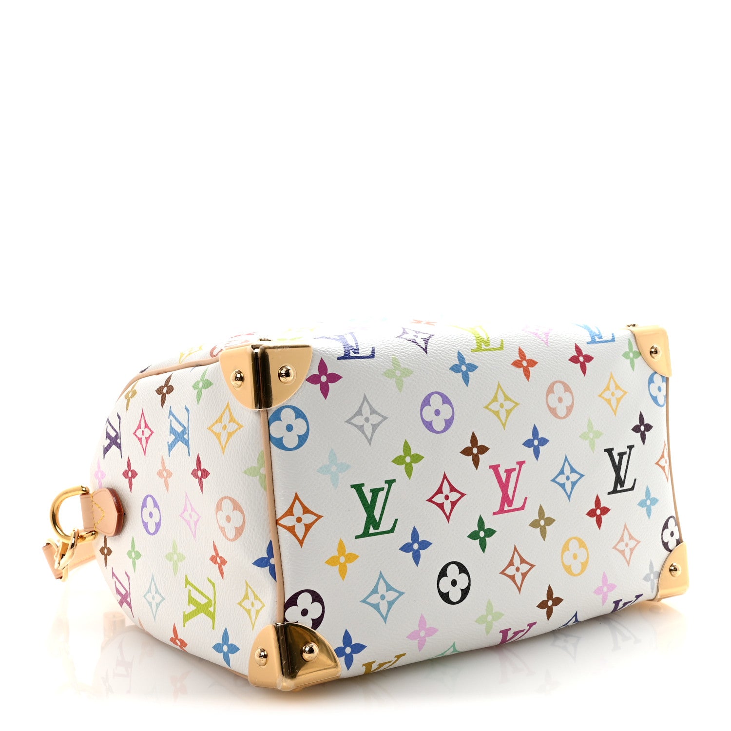 Louis Vuitton LV X TM Monogram Multicolor Speedy Bandouliere 25 White 4 of 10