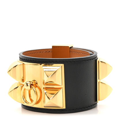 Hermes Box Collier de Chien CDC Bracelet S Black 1 of 5