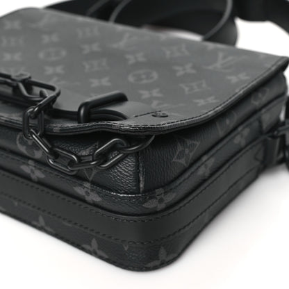 Louis Vuitton Monogram Eclipse Steamer Messenger 9 of 9
