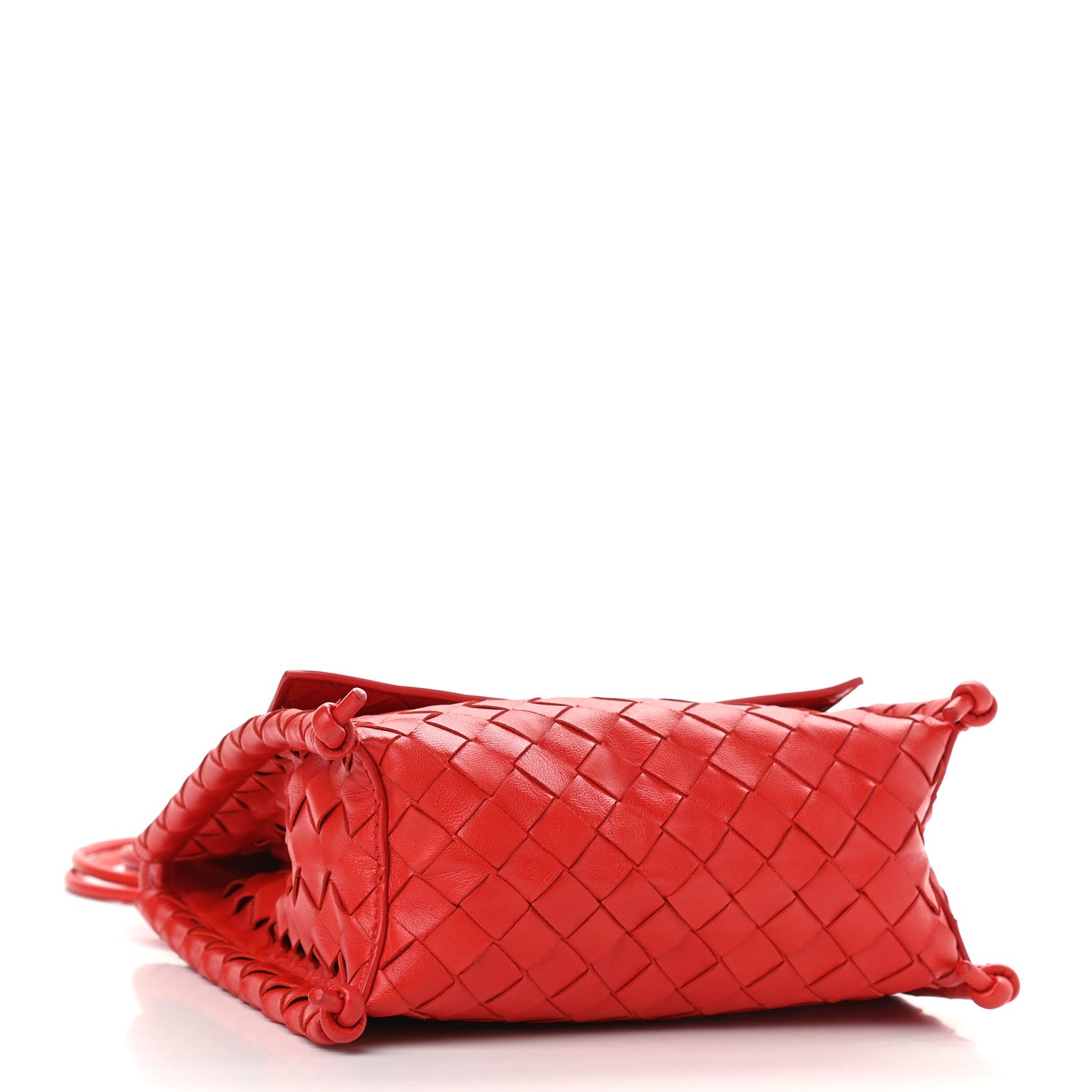 Bottega Veneta Nappa Intrecciato Small Knot Flap Crossbody Nail Polish 4 of 11