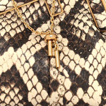 Fendi Elaphe Python Printed Nano Fendi First Bag Charm Daisy Roccia 8 of 10