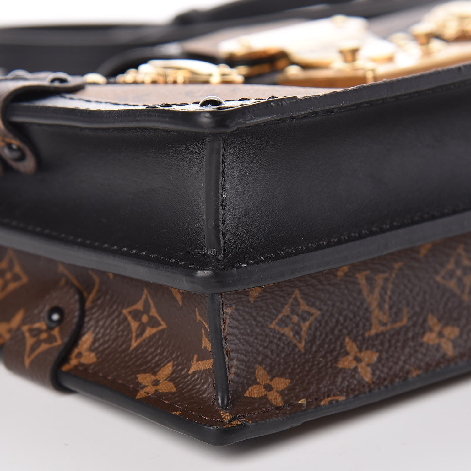 Louis Vuitton Reverse Monogram Trunk Clutch 7 of 8