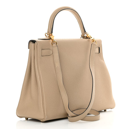 Hermes Togo Kelly Retourne 32 Trench 2 of 17