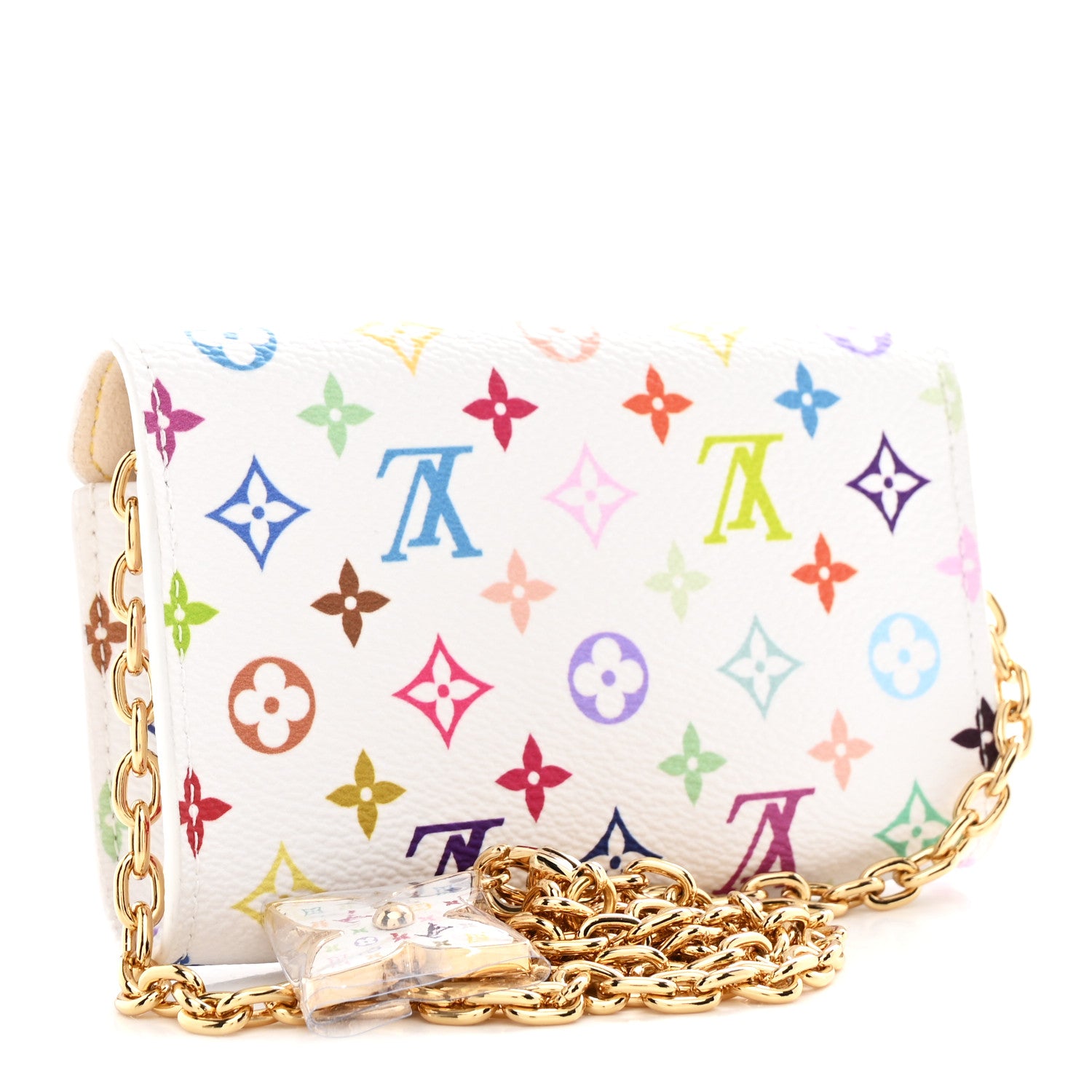 Louis Vuitton LV X TM Monogram Multicolor Pouch Metis Belt White