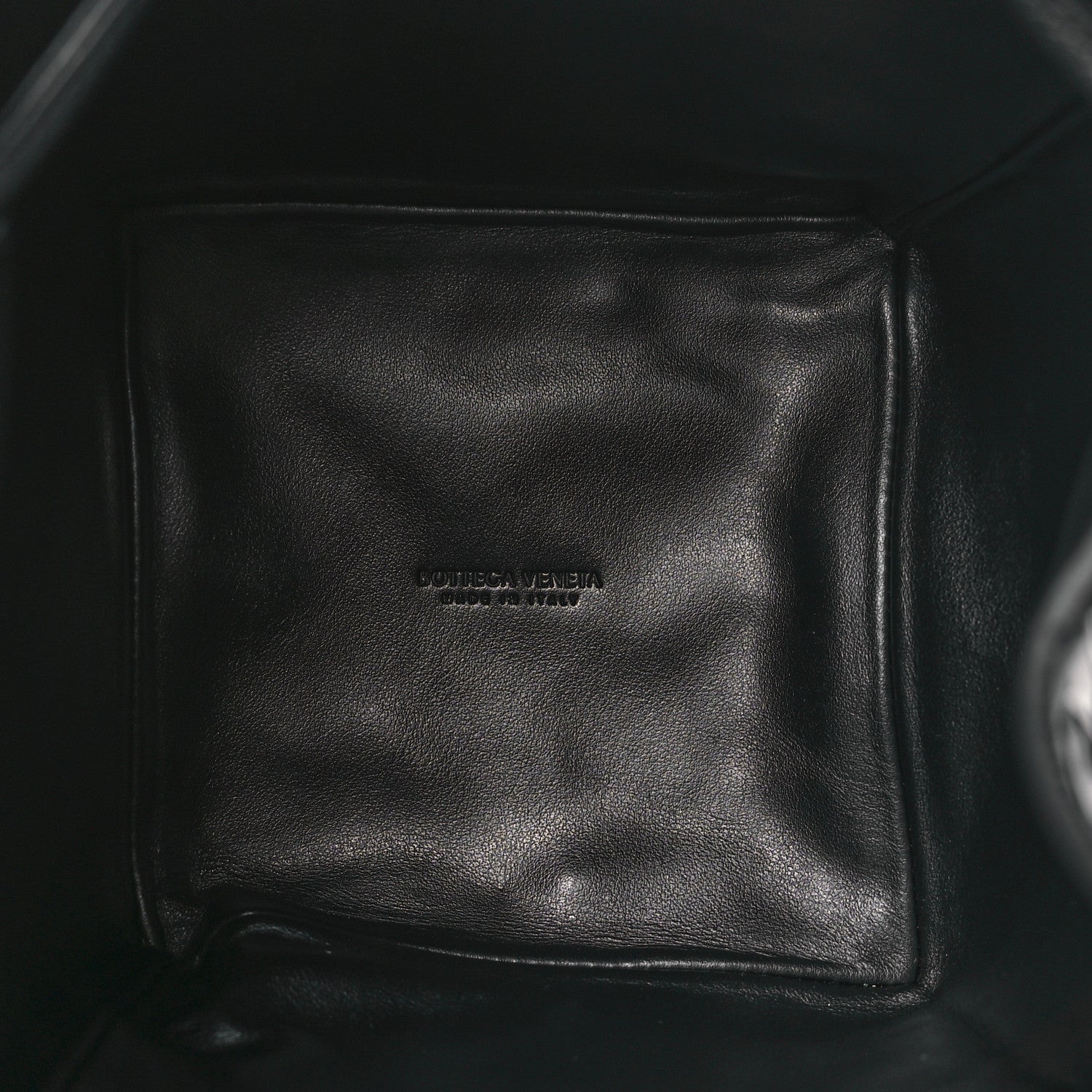 Bottega Veneta Nappa Intrecciato Small Drawstring Bucket Bag Black 5 of 8