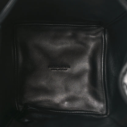 Bottega Veneta Nappa Intrecciato Small Drawstring Bucket Bag Black 5 of 8