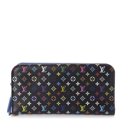 Louis Vuitton Monogram Multicolor Insolite Wallet Black Bleuet 1 of 9