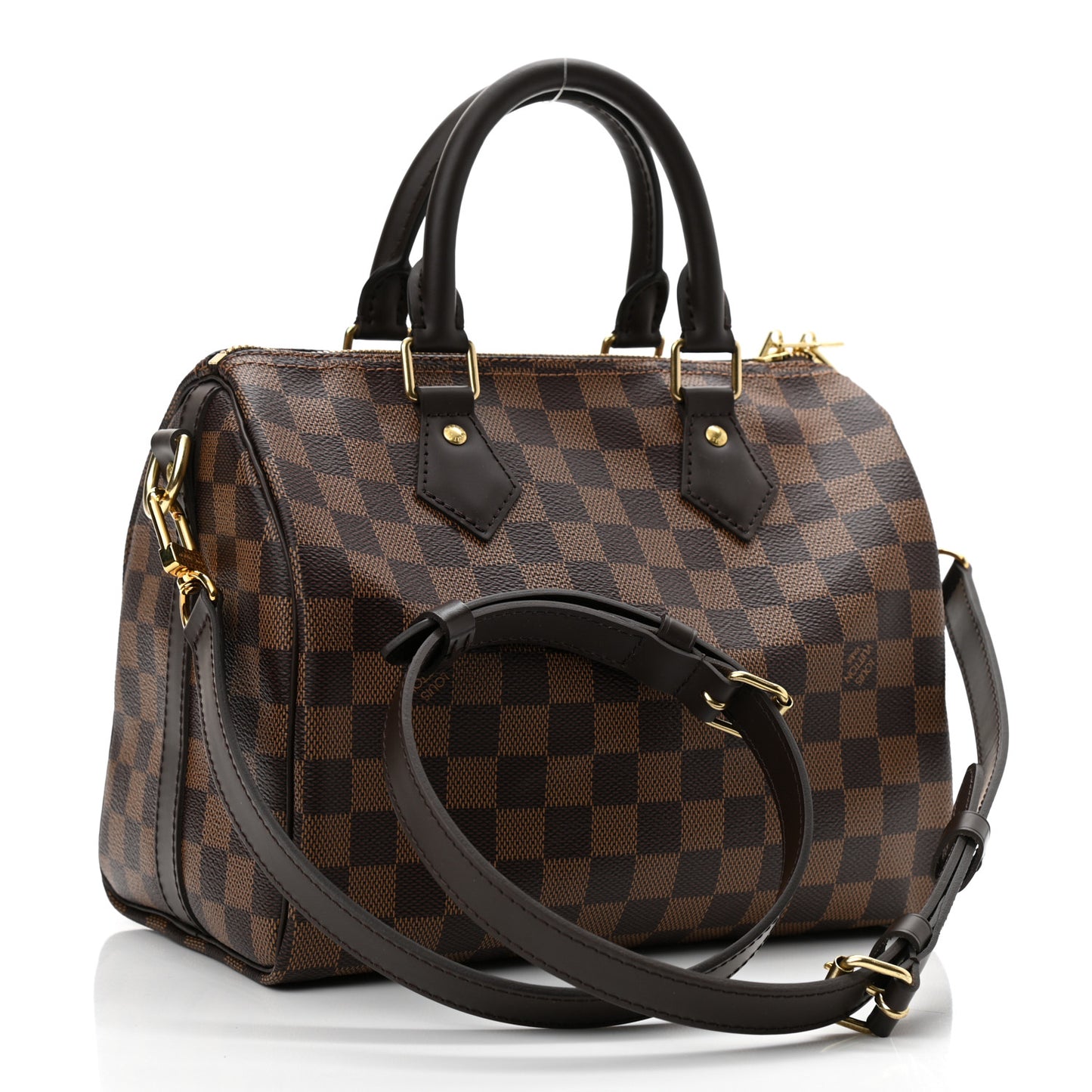 Damier Ebene Speedy Bandouliere 25