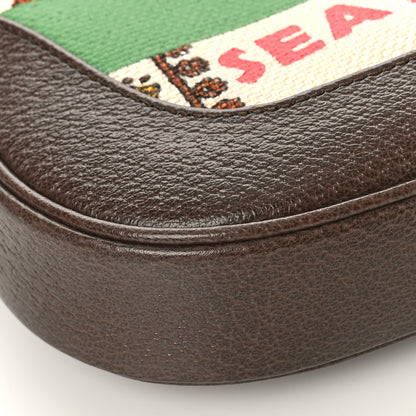 Gucci Canvas Calfskin 100 Centennial Music Small Jackie 1961 Hobo Multicolor 7 of 8