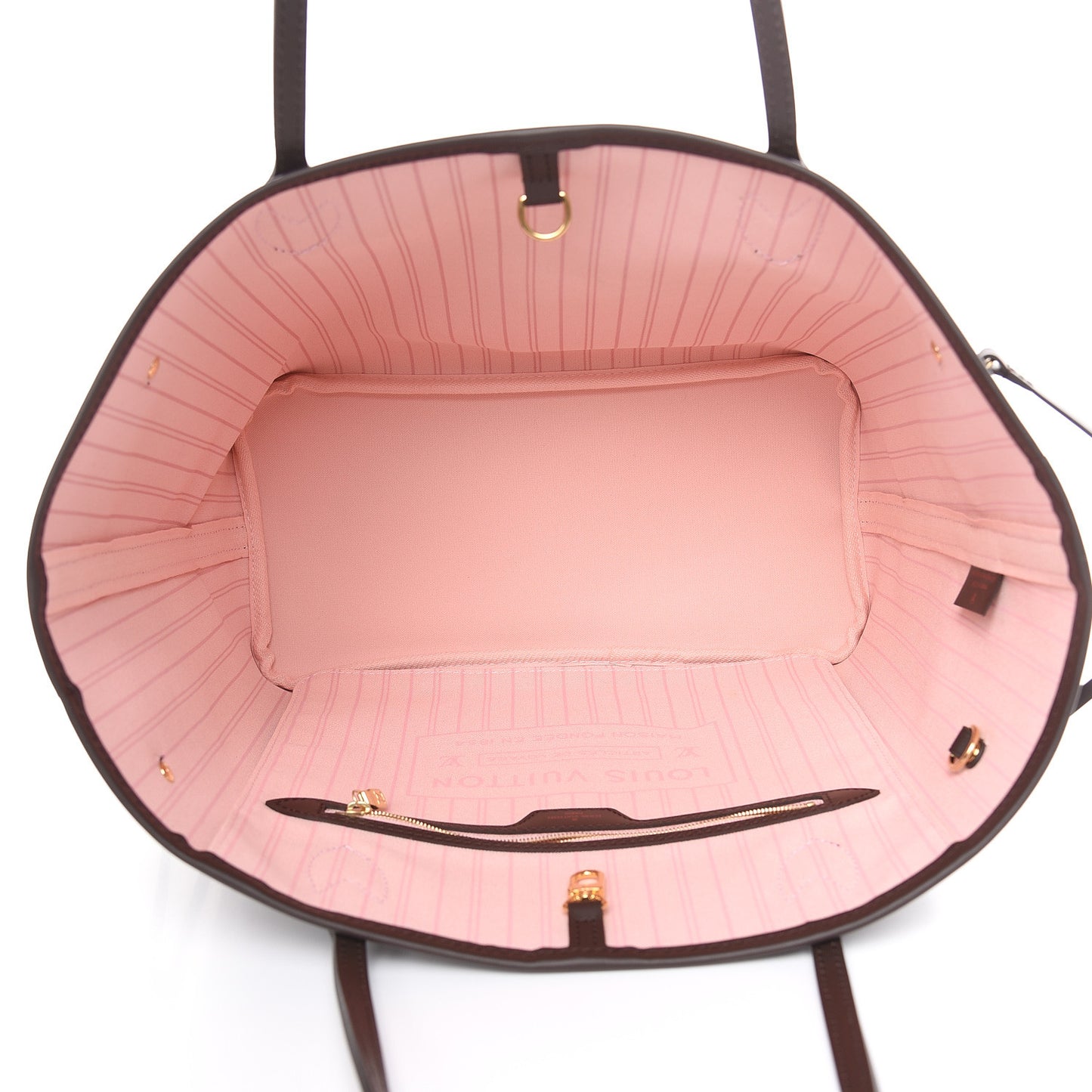 Damier Ebene Neo Neverfull MM Rose Ballerine