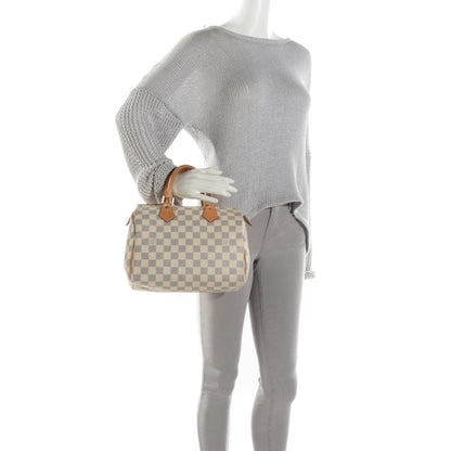 Louis Vuitton Damier Azur Speedy 25 2 of 14