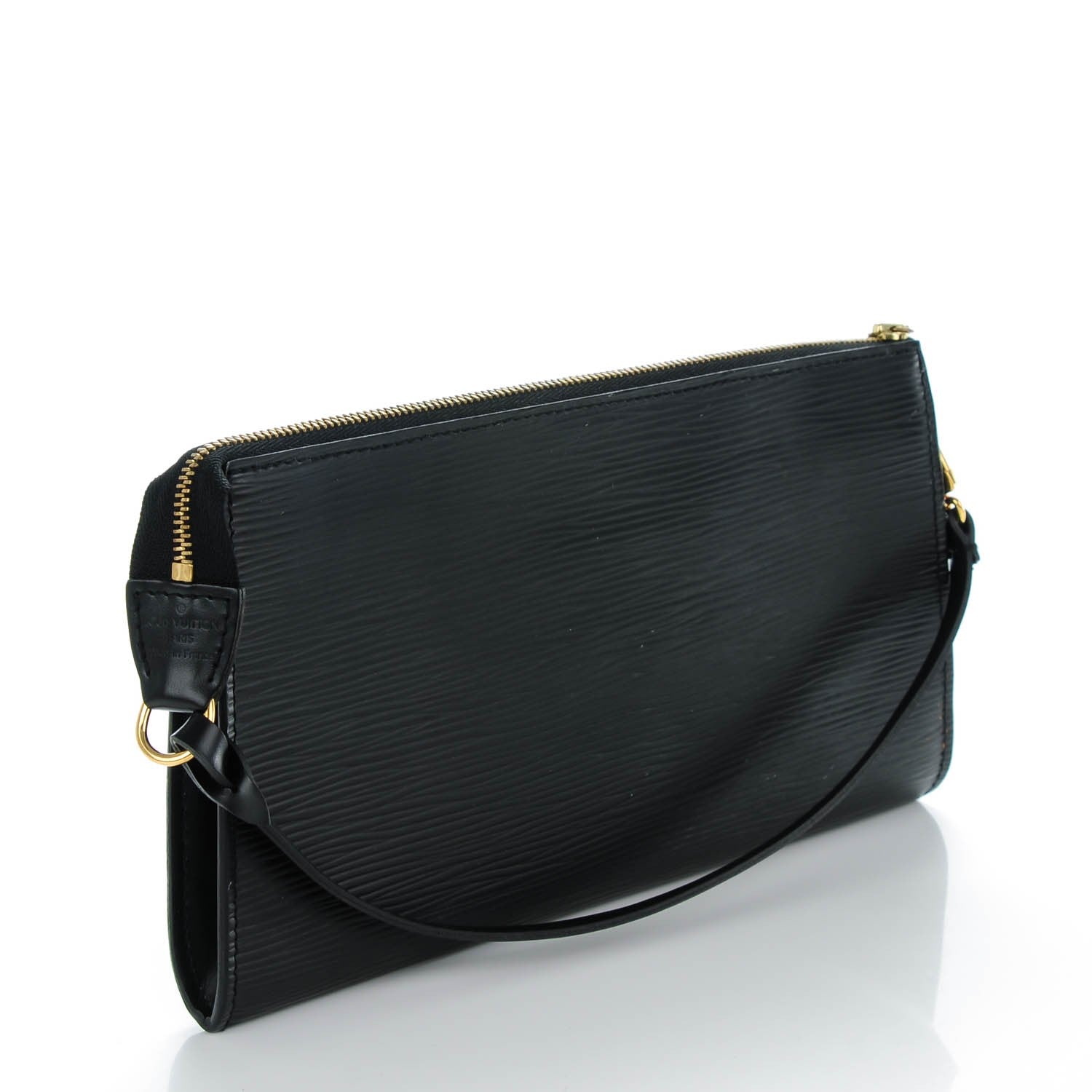 Louis Vuitton Epi Pochette Accessories 24 Black 3 of 7
