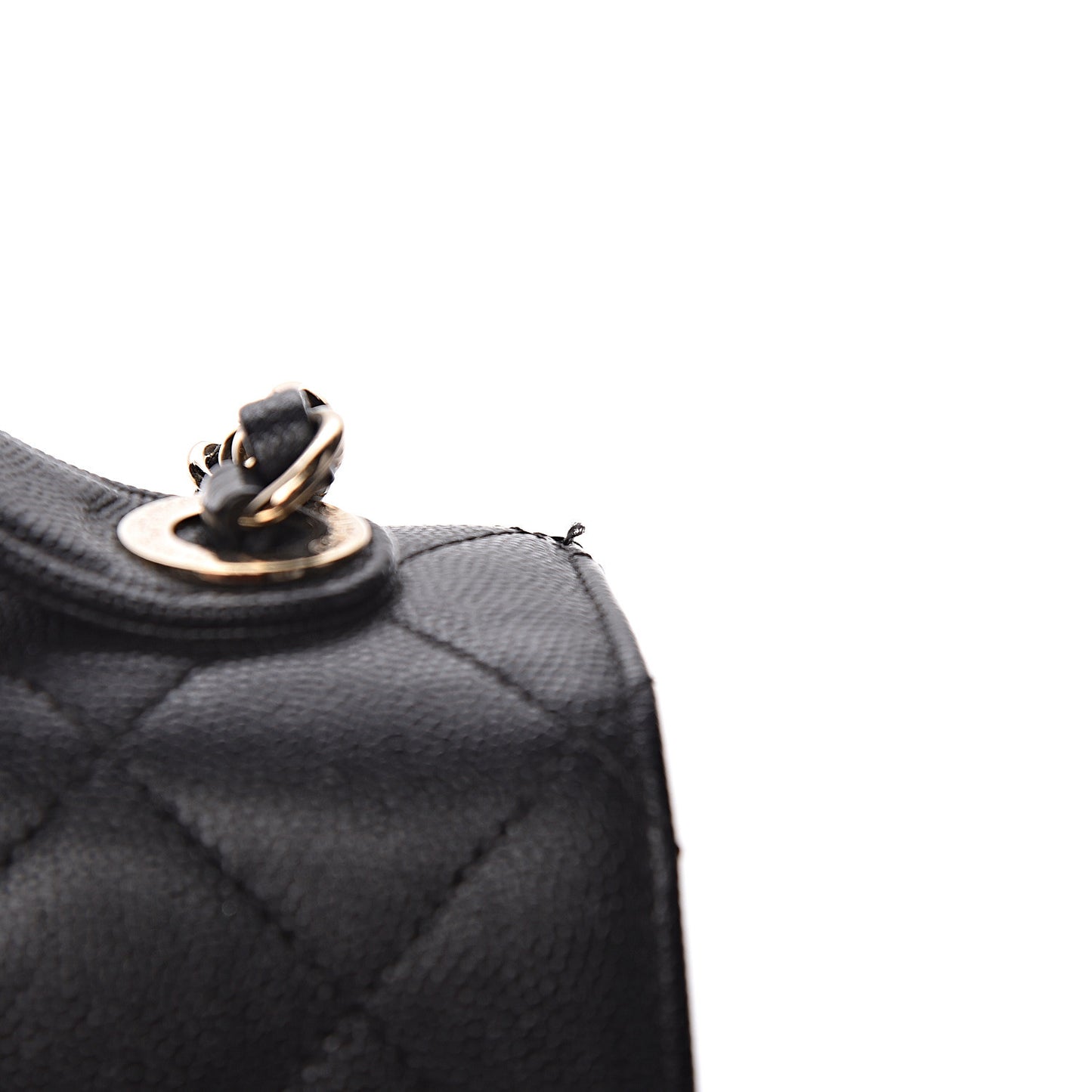 Caviar Quilted Medium Business Affinity Flap Black