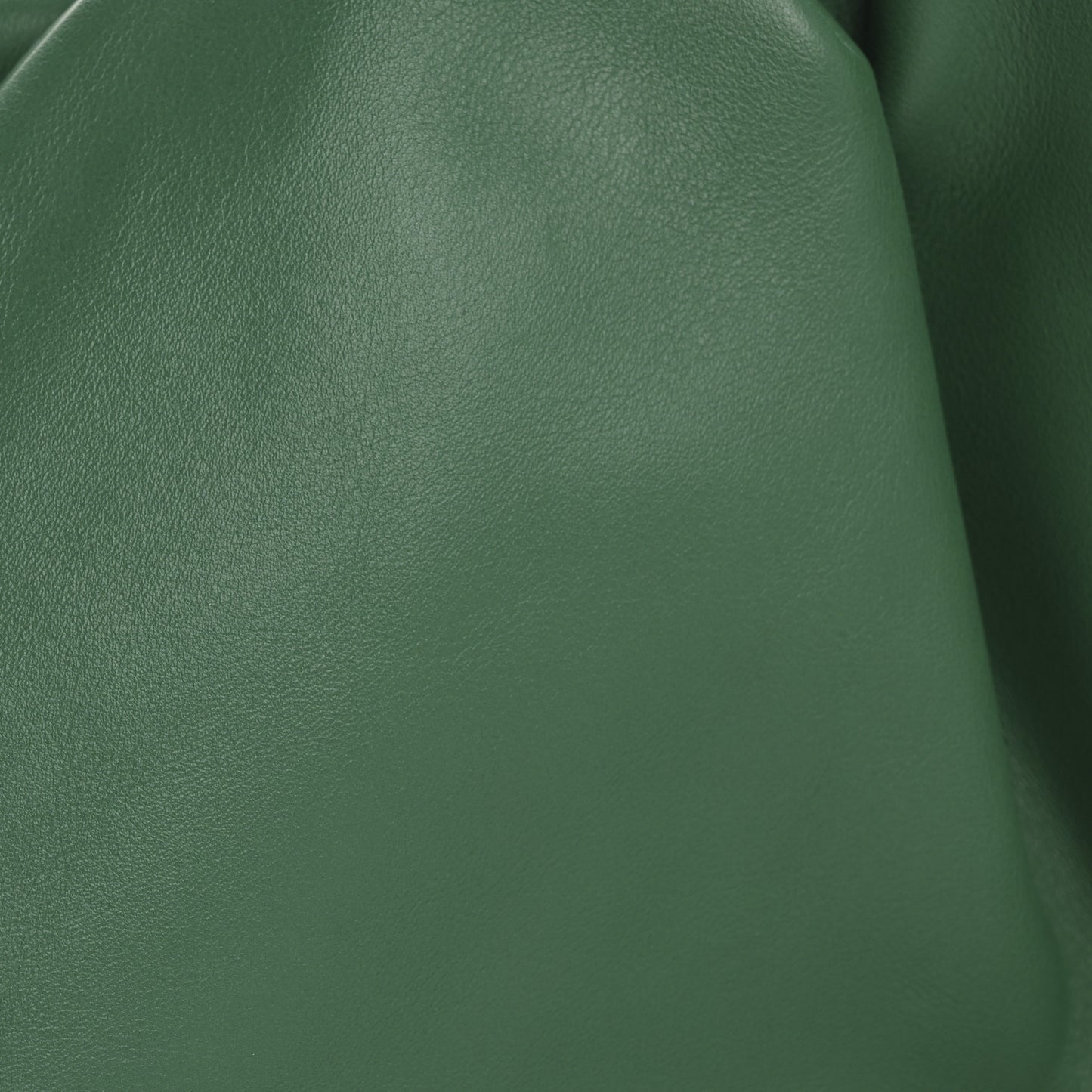 Smooth Butter Calf The Pouch Oversized Clutch Racing Green