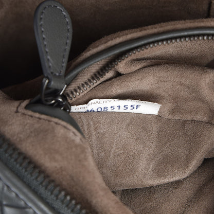 Bottega Veneta Nappa Intrecciato Pillow Crossbody Messenger Light Grey 7 of 9