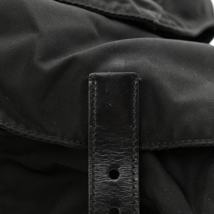 Prada Nylon Vela Medium Backpack Black 13 of 14