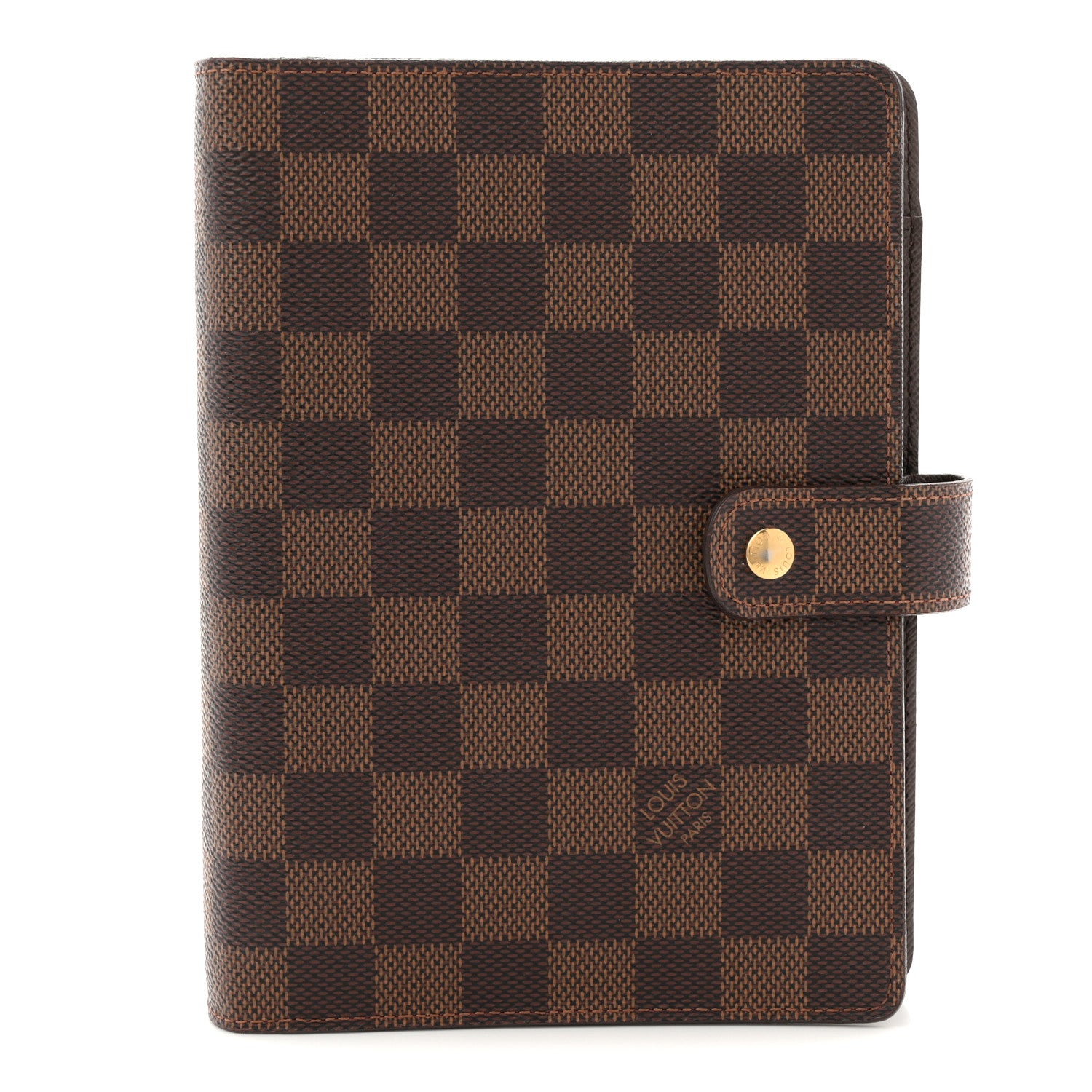 Louis Vuitton Damier Ebene Medium Ring Agenda Cover 1 of 18