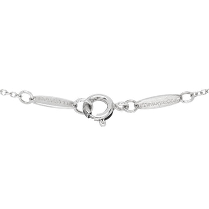 Tiffany Sterling Silver 11mm Elsa Peretti Open Heart Pendant Necklace 4 of 4