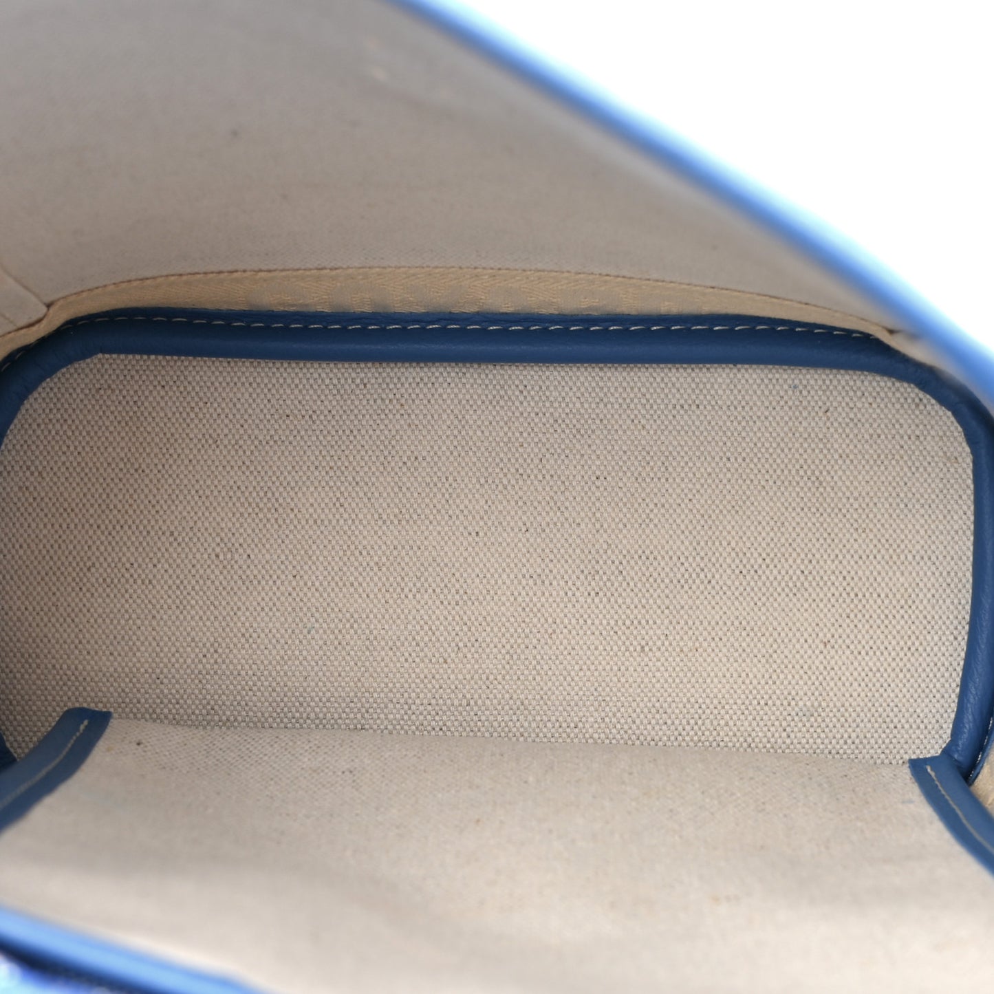 Goyardine Calfskin Mini Alpin Backpack Sky Blue