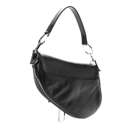 Christian Dior Calfskin Saddle Bag Black 3 of 10