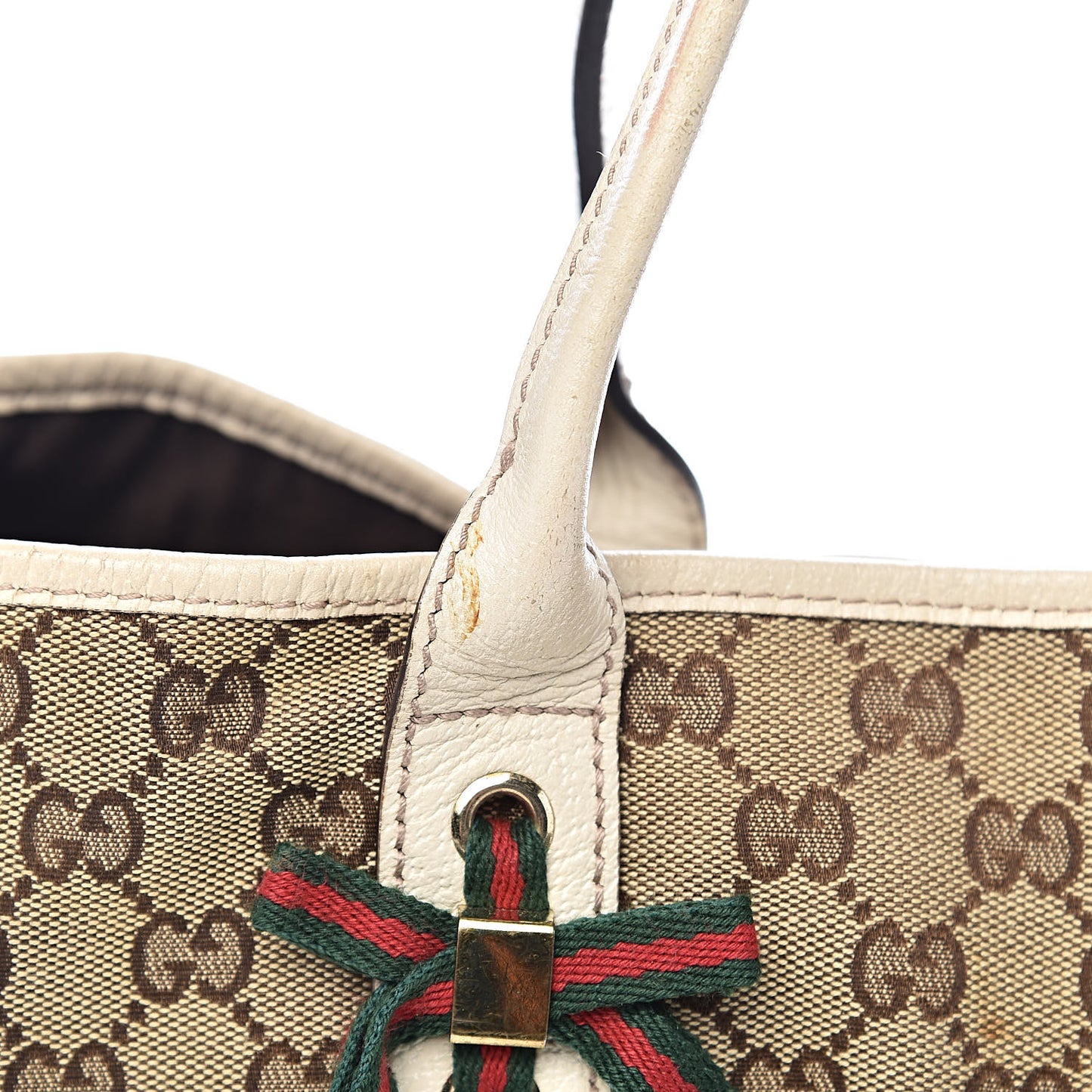Monogram Medium Princy Tote Off White