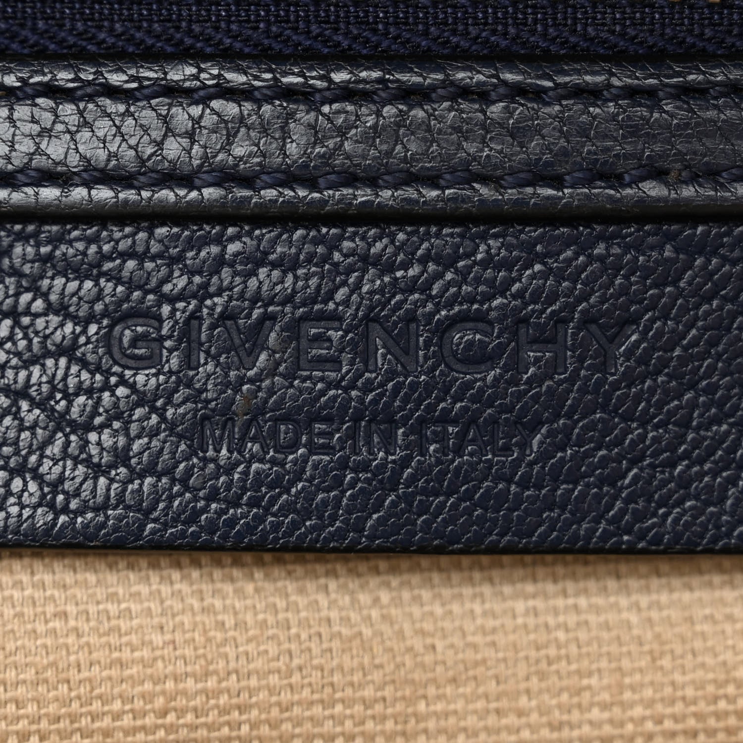 Givenchy Sugar Goatskin Medium Antigona Navy 6 of 14