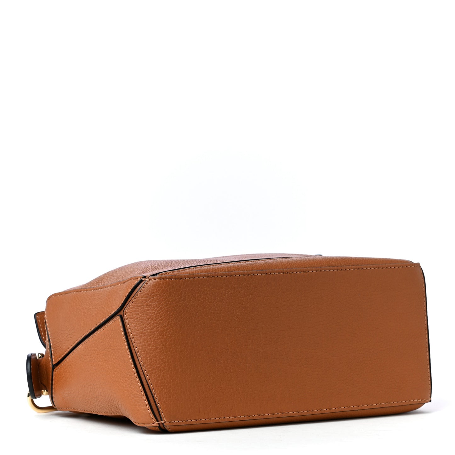 Calfskin Small Puzzle Bag Light Caramel