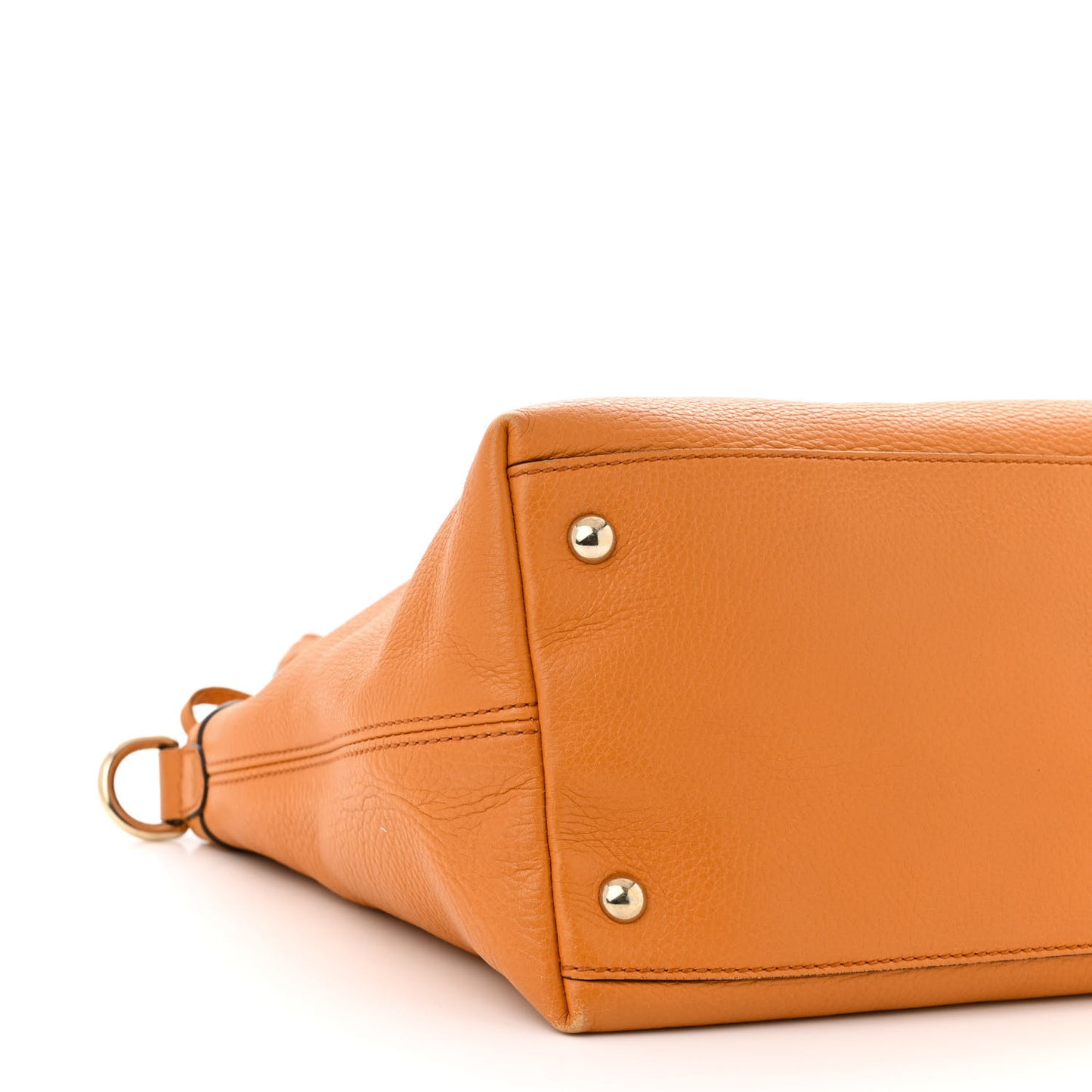 Cellarius Calfskin Small Soho Top Handle Satchel Curcuma