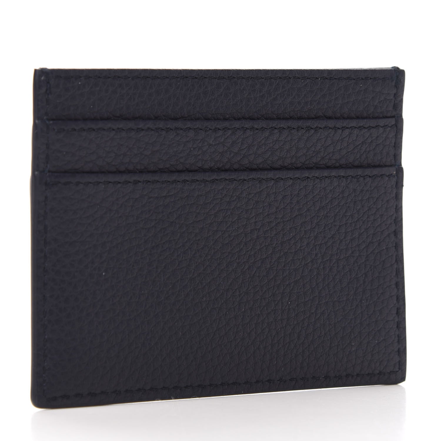 Christian Dior X AIR JORDAN Grained Calfskin Card Holder Bleu 3 of 7