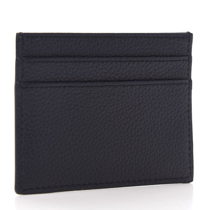Christian Dior X AIR JORDAN Grained Calfskin Card Holder Bleu 3 of 7