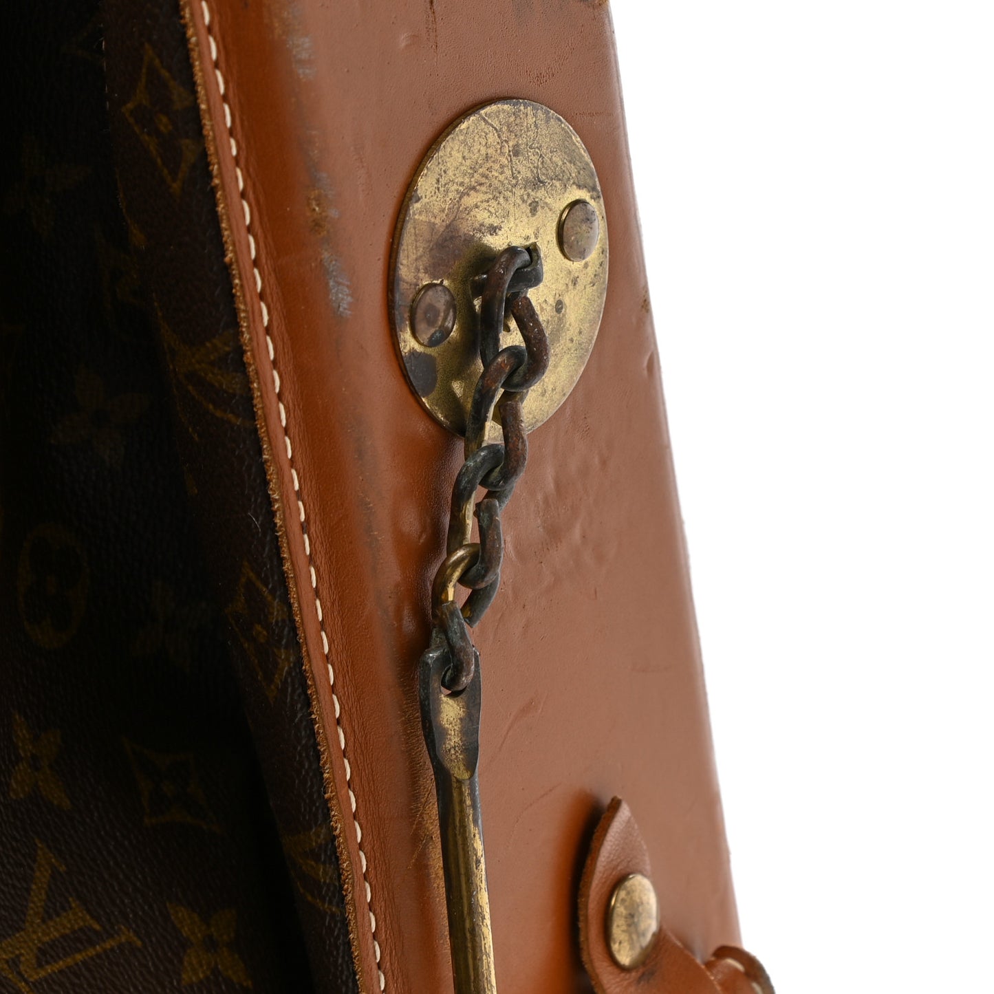 French Company Monogram Garment Bag