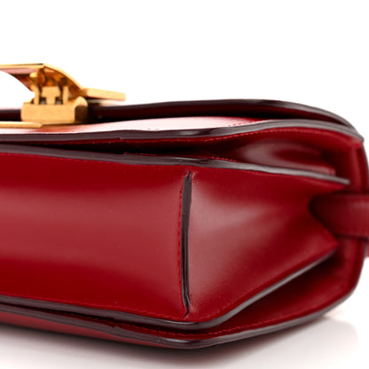 Celine Smooth Calfskin Small Classic Box Flap Bag Red 10 of 10