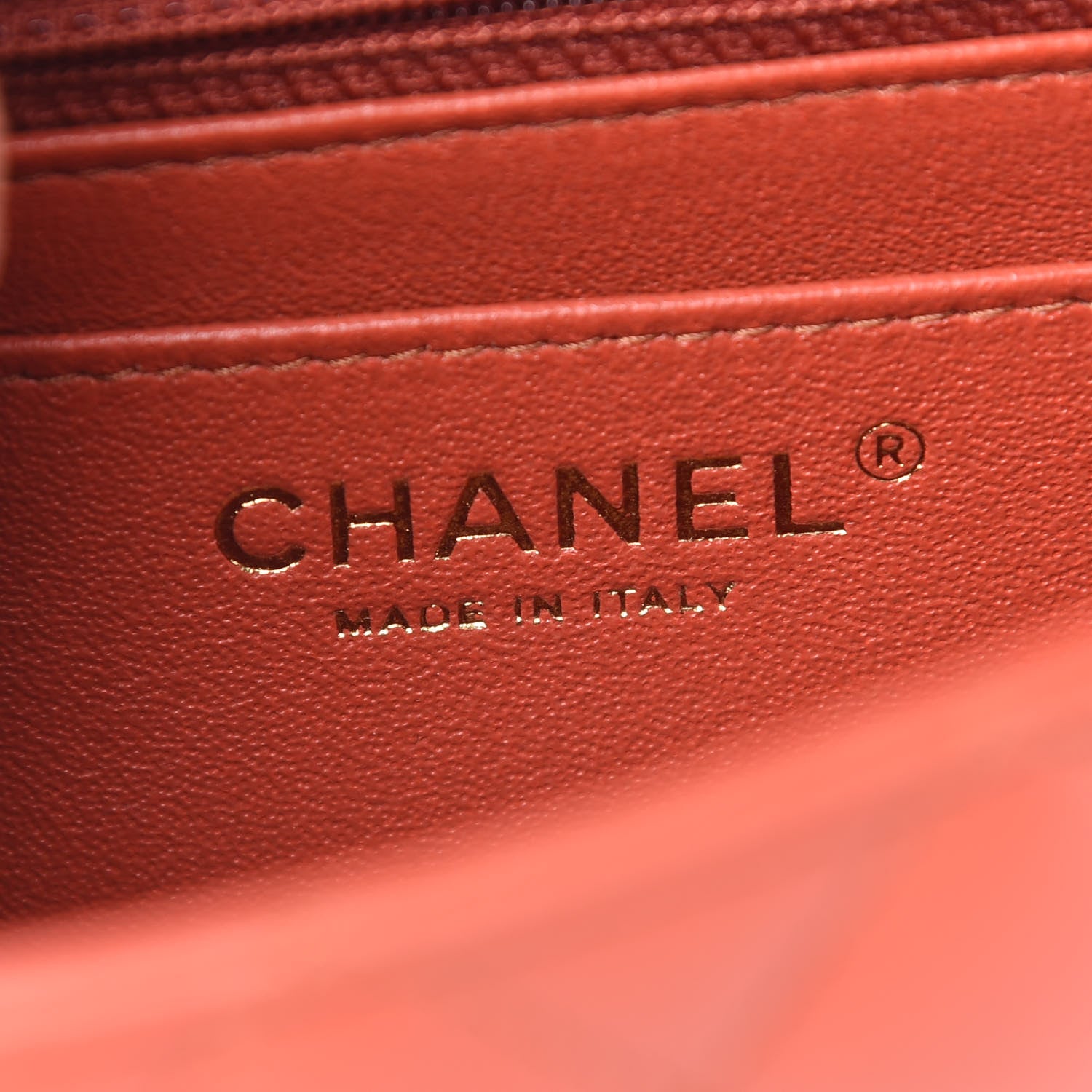 Chanel Lambskin Quilted Mini Rectangular Flap Brown 6 of 9
