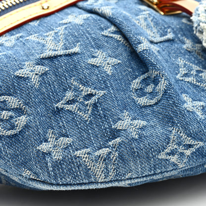 Louis Vuitton Monogram Denim High Rise Bumbag Blue 7 of 8