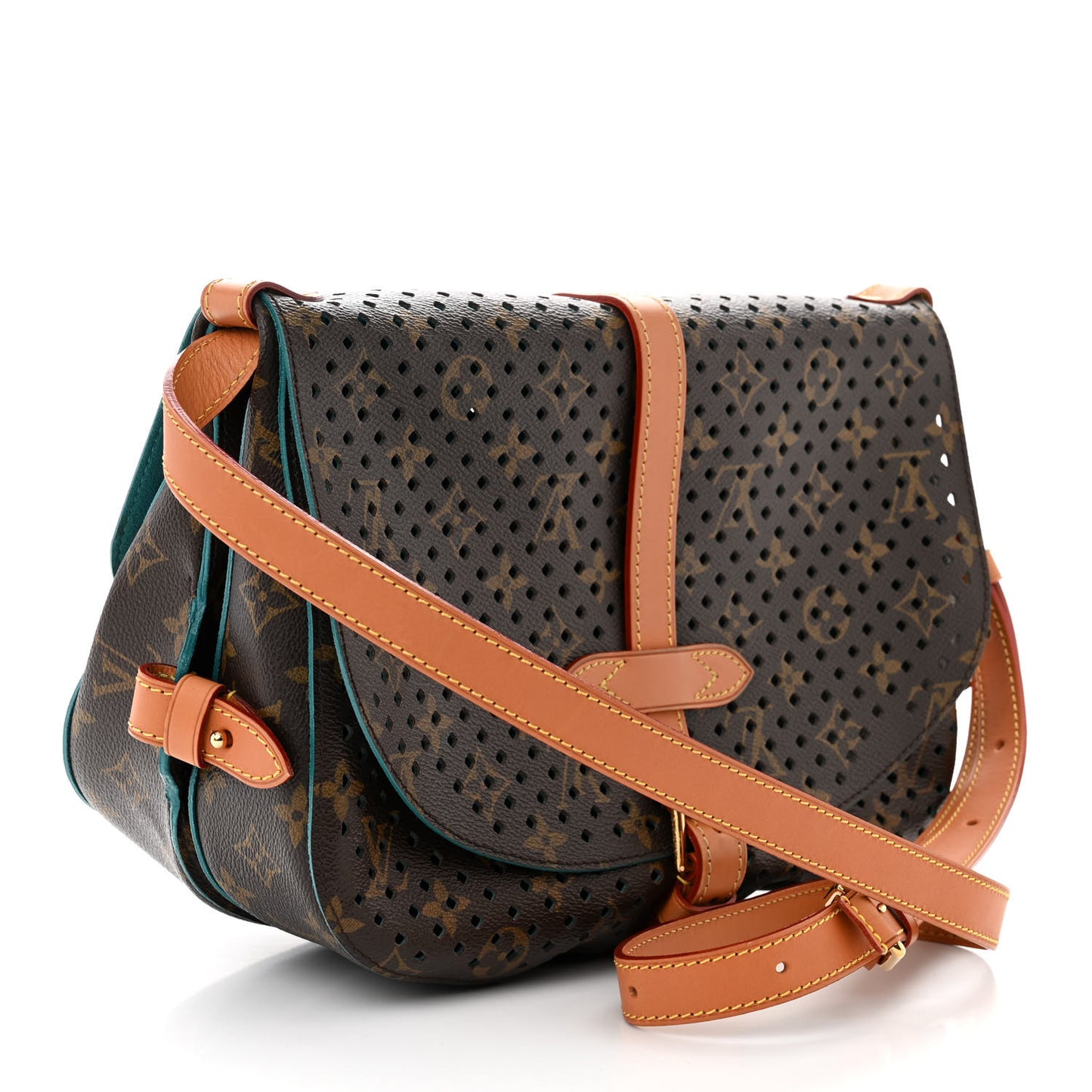 Monogram SC Flore Saumur Teal