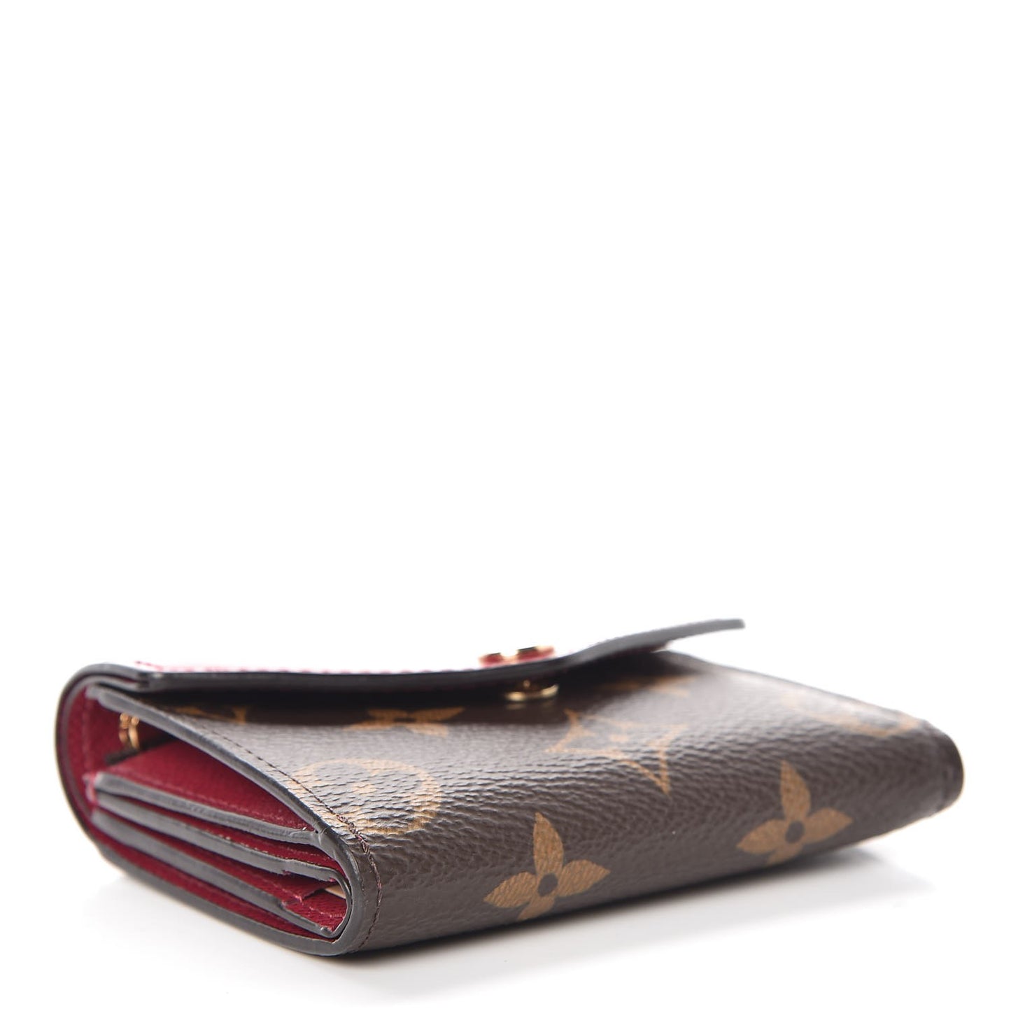 Monogram Zoe Wallet Fuchsia