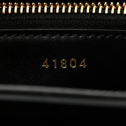 Celine Satinated Calfskin Small 16 Top Handle Bag Black 8 of 11
