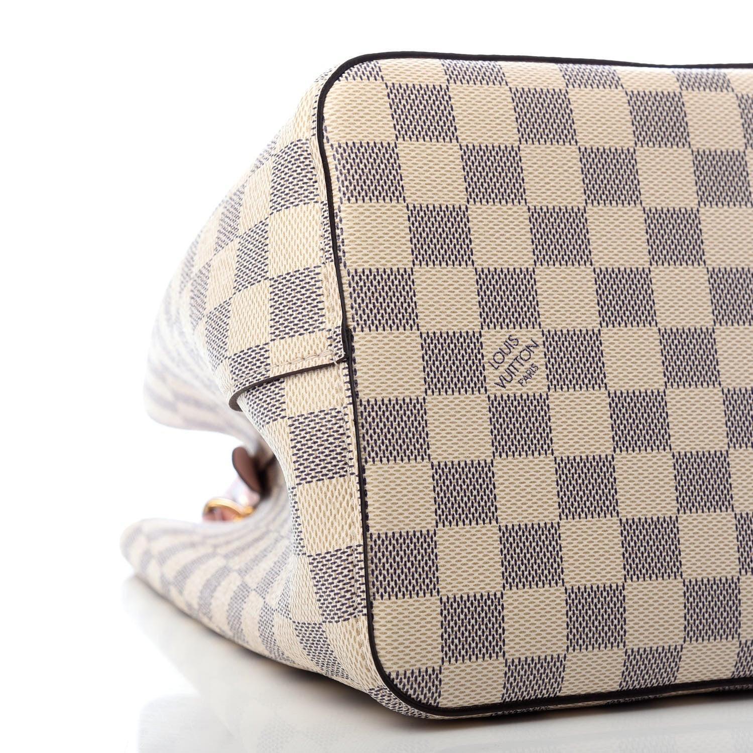 Louis Vuitton Damier Azur Neonoe MM Eau De Rose 6 of 8