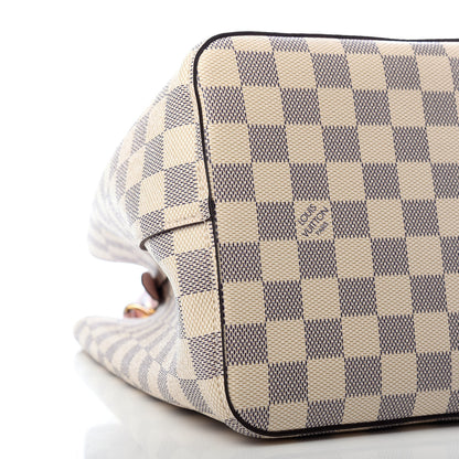 Louis Vuitton Damier Azur Neonoe MM Eau De Rose 6 of 8