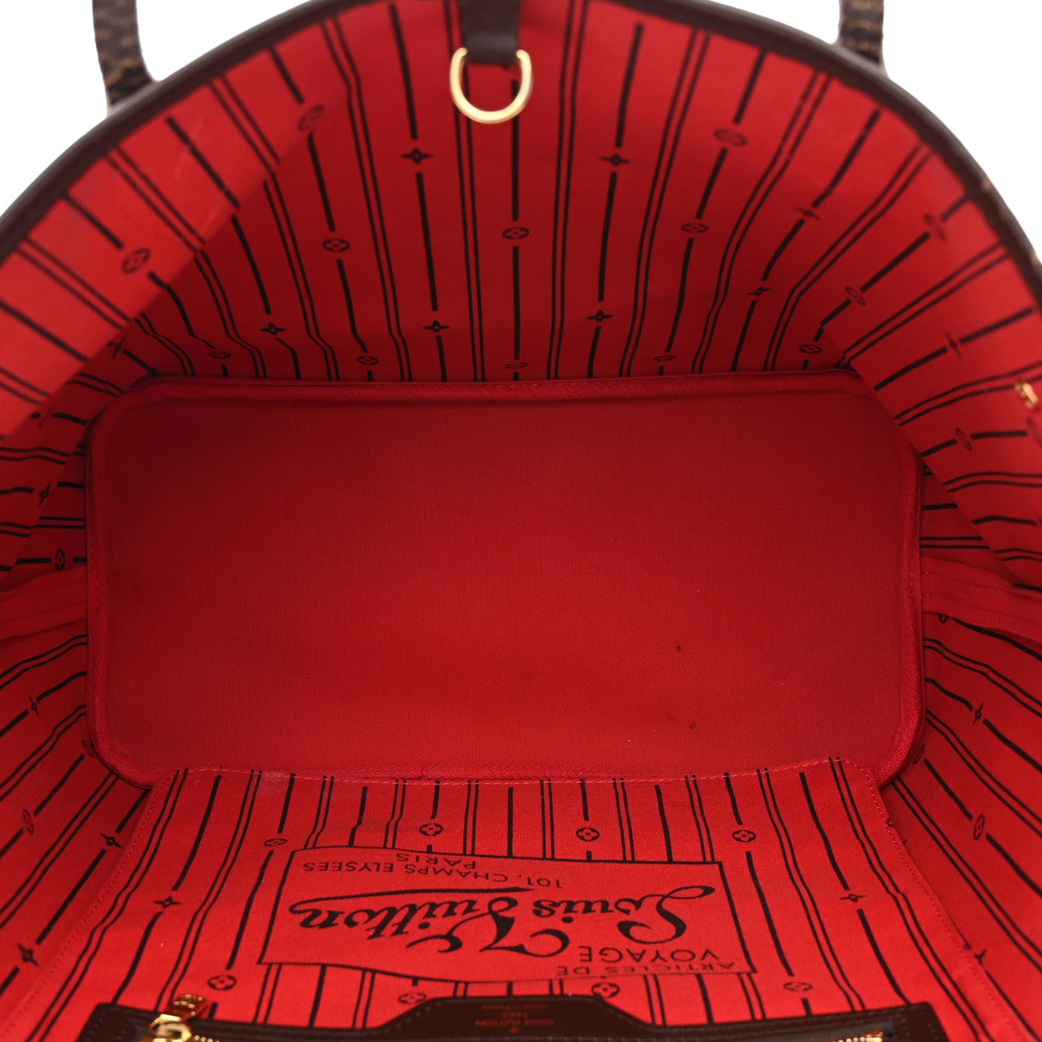 Louis Vuitton Damier Ebene Neverfull MM 5 of 12