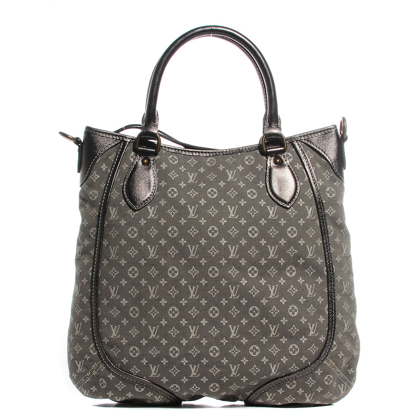 Mini Lin Monogram Besace Angele Platine