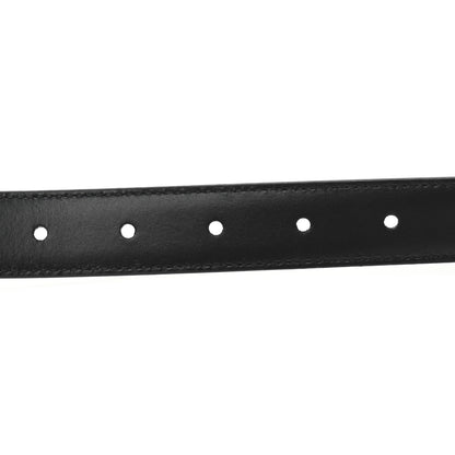 Celine Box Calfskin Medium 25mm Triomphe Belt 70 28 Black 4 of 8