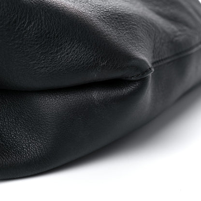 Burberry Calfskin Grommet Hobo Black 15 of 16