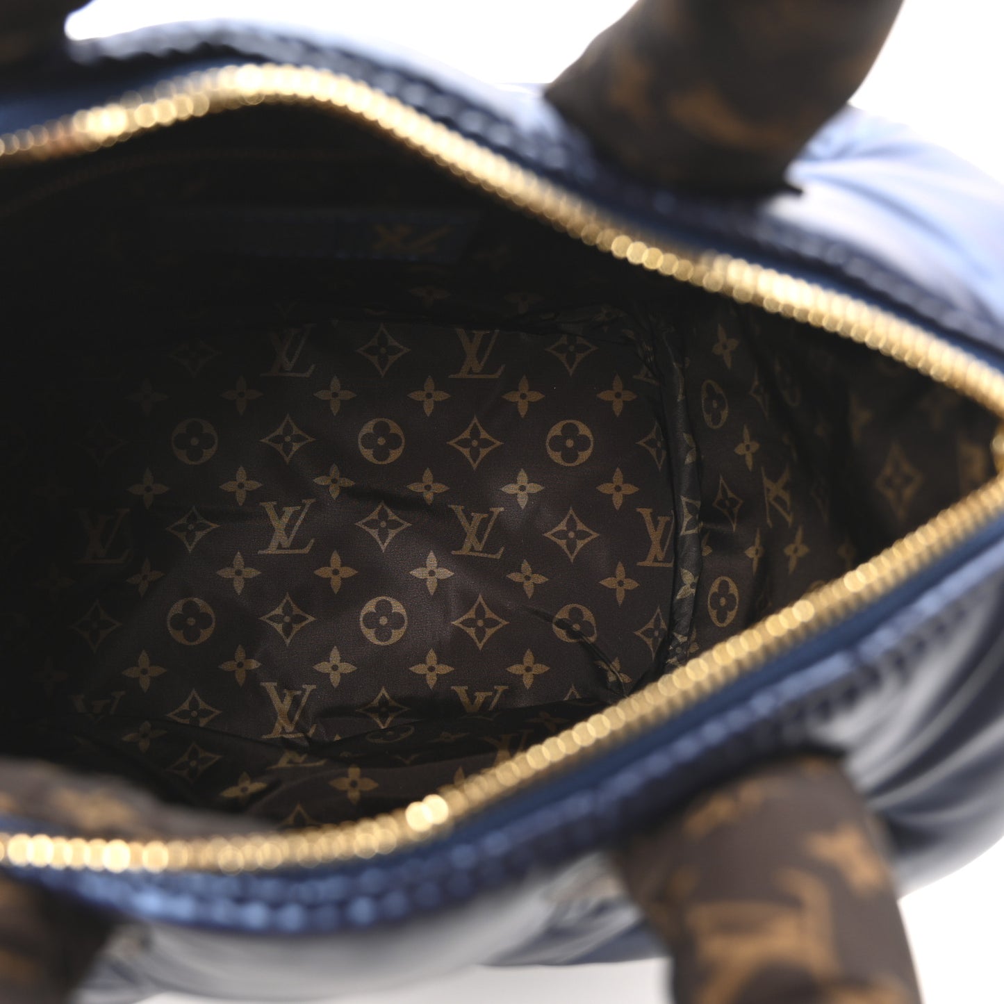 Econyl Mini Monogram Pillow Speedy Bandouliere 25 Navy