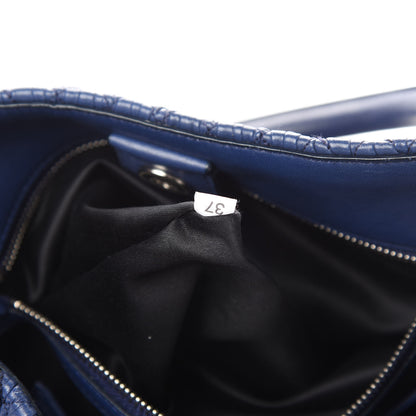 Miu Miu Nappa Matelasse Crystal Tote Inchiostro 8 of 11