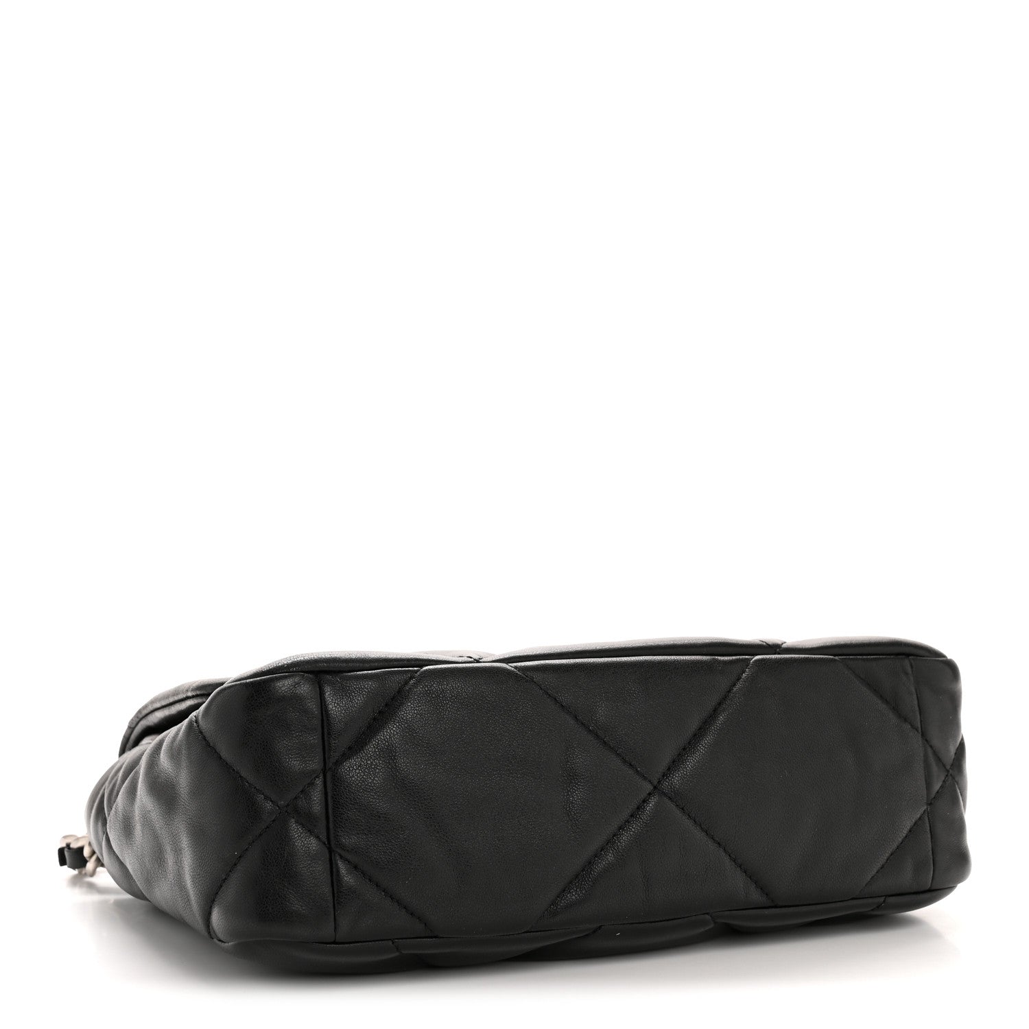 Chanel Lambskin Quilted Medium Chanel 19 Flap Black 4 of 12