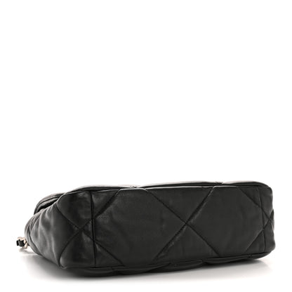 Chanel Lambskin Quilted Medium Chanel 19 Flap Black 4 of 12