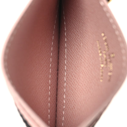 Louis Vuitton Monogram LV Charms Card Holder Rose Ballerine 5 of 7